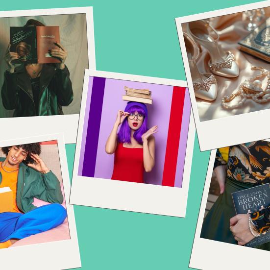 Billeder af bøger i forbindelse med forskellige stilarter