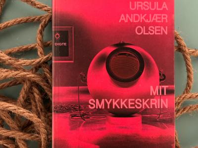 Bogen "Mit smykkeskrin" liggende ovenpå en bunke rodet reb