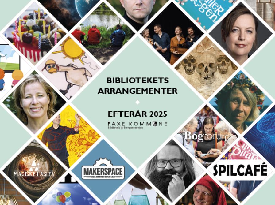 Forside arrangementsfolder efterår 2025